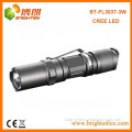 Hot Sale EDC High Bright 1AA or 14500 Cell Powered 3w/5w Cree Aluminum mini led Pocket Flashlight With Clip Torch